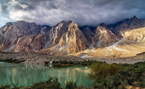 Passu Cones. Pakistan