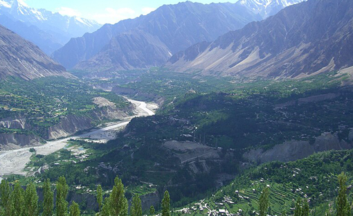 Hunza Valley. Pakistan