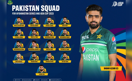 Pakistan Squad for Asia Cup 2023