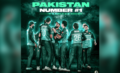 Pakistan Secured No.1 Position in ODI Ranking