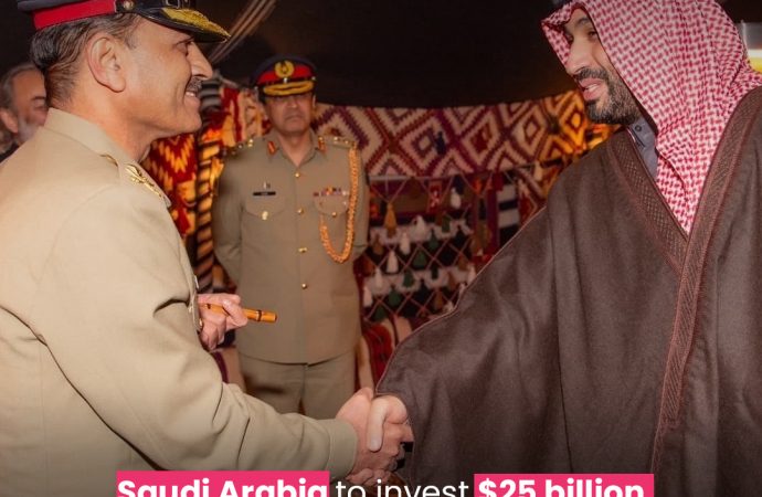 Saudi Arabia to Invest $25 Billion in Pakistan