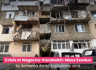 Crisis in Nagorno-Karabakh: Mass Exodus to Armenia Amid Explosions and Ceasefire Uncertainty