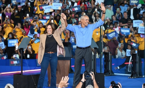 Kamala Harris & Barack Obama