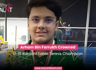 Arham Bin Farrukh Crowned U‑15 Karachi Table Tennis Champion