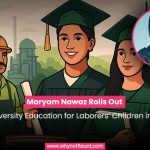 Maryam Nawaz Rolls Out Free University Education for Laborers’ Children in Punjab