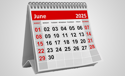 Mark Your Calendars