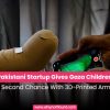 Pakistani Startup Gives Gaza Children a Second Chance With 3D-Printed Arms